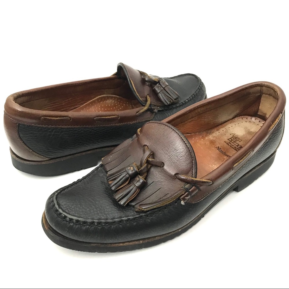 Allen Edmonds 10 D Nashua Kilted Tassel Dock Shoes